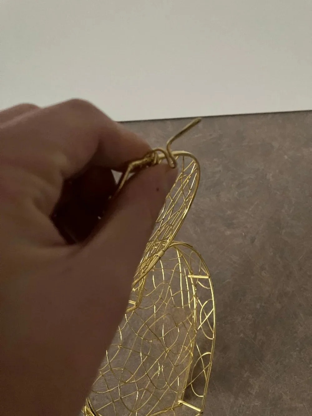 Heart-Shaped Wire Box